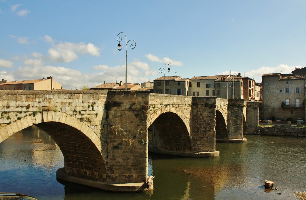 Foto: Puente Nuevo - Limoux (Languedoc-Roussillon), Francia