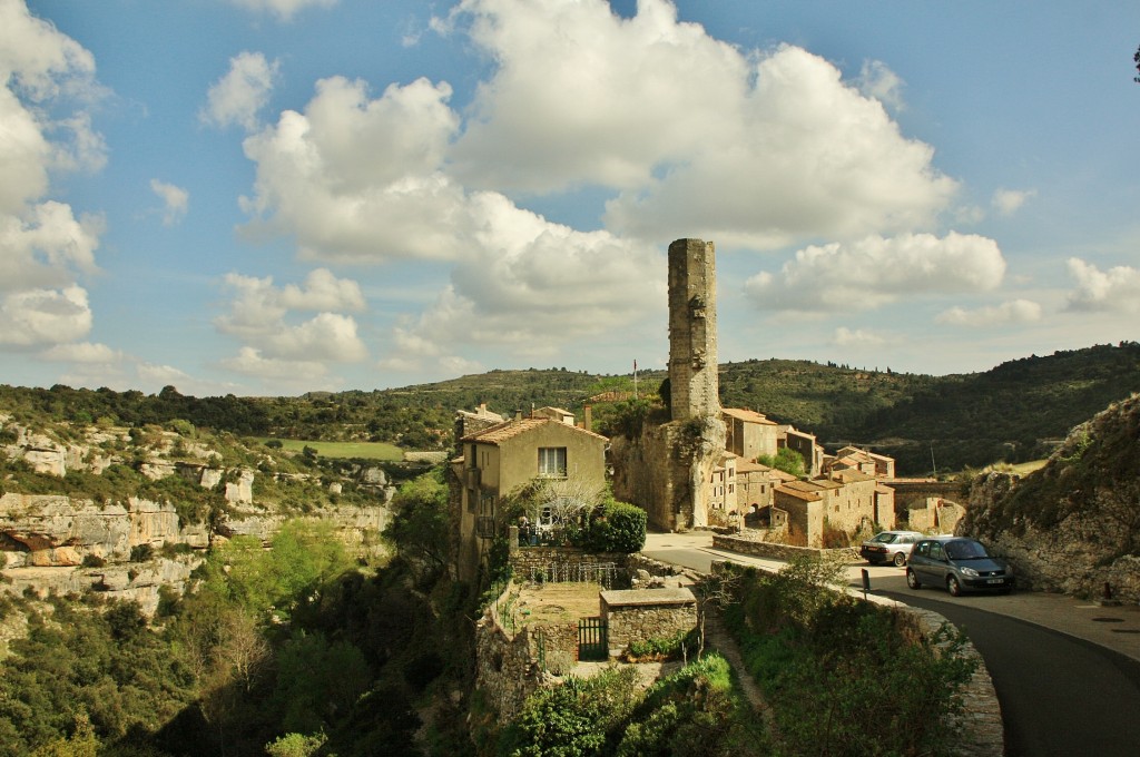 Foto: Vista del pueblo - Minerve (Languedoc-Roussillon), Francia