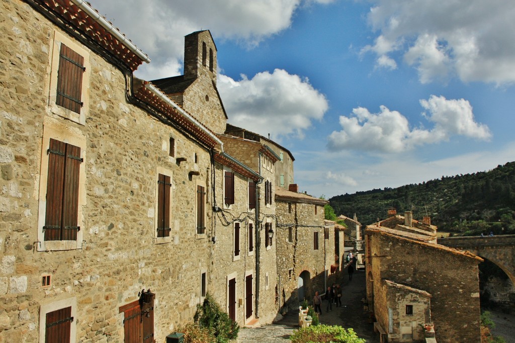 Foto: Vista del pueblo - Minerve (Languedoc-Roussillon), Francia