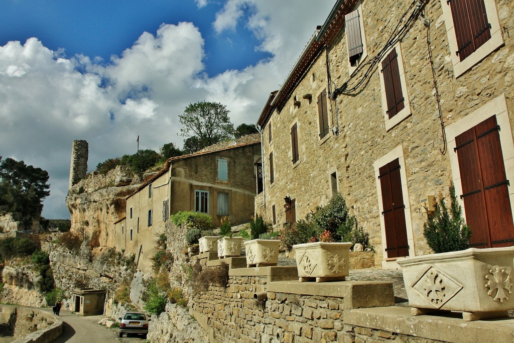 Foto: Vista del pueblo - Minerve (Languedoc-Roussillon), Francia