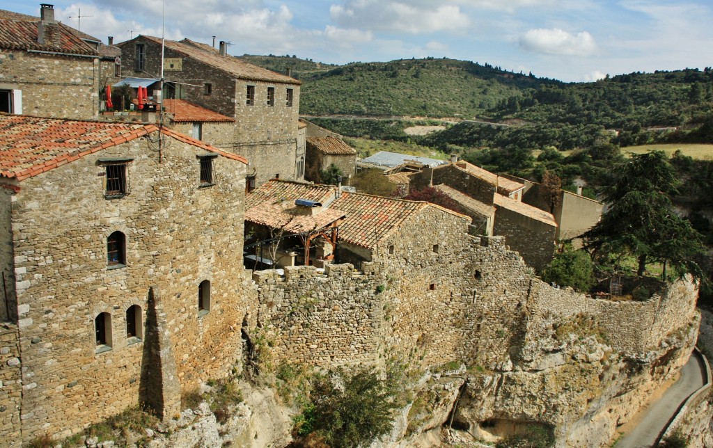 Foto: Vista del pueblo - Minerve (Languedoc-Roussillon), Francia