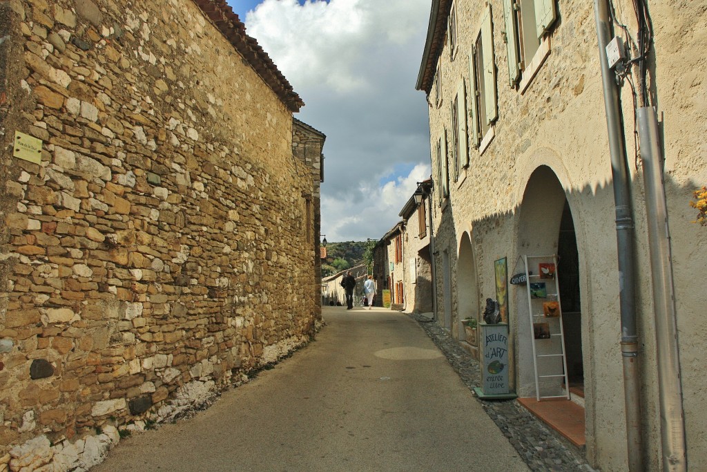 Foto: Vista del pueblo - Minerve (Languedoc-Roussillon), Francia