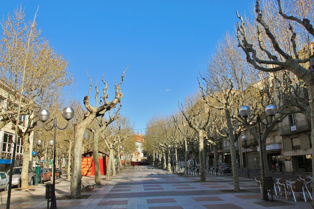 Foto: Rambla - Olot (Girona), España