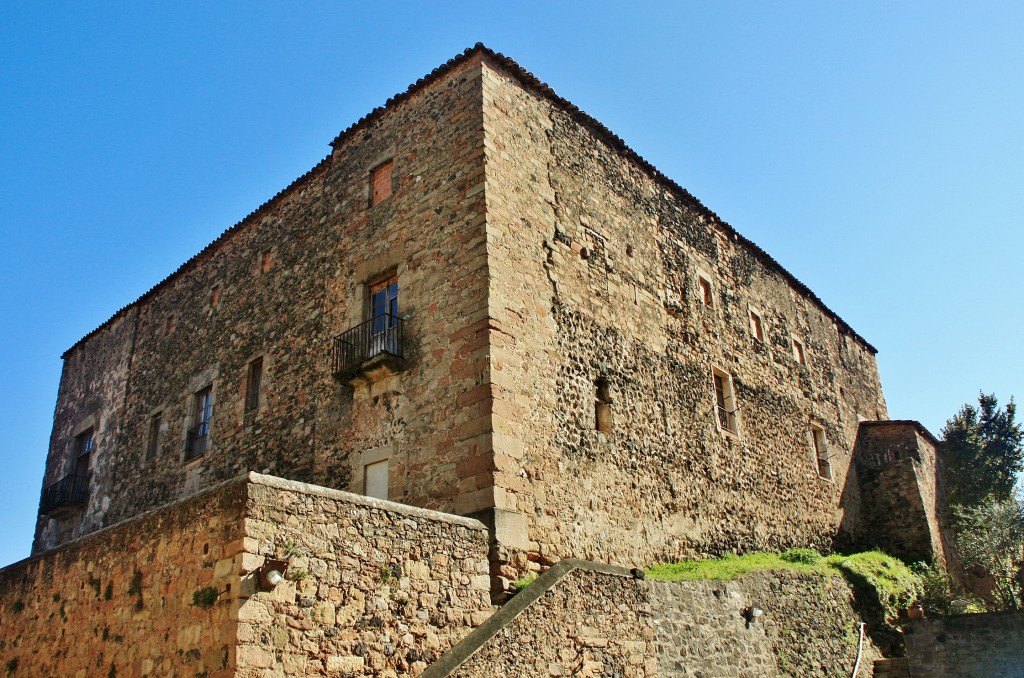 Foto: Castillo - Santa Pau (Girona), España