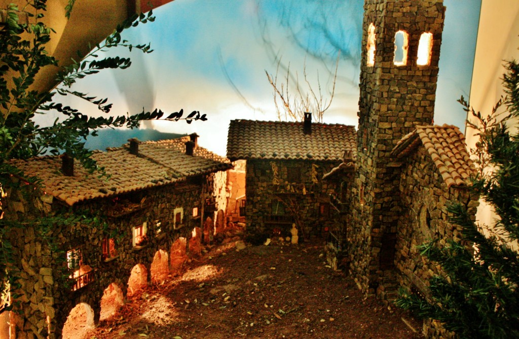 Foto: Belén de la iglesia - Santa Pau (Girona), España