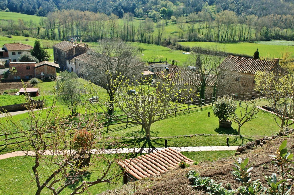 Foto: Vistas desde el pueblo - Santa Pau (Girona), España