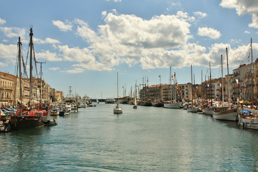 Foto: Canal de la ciudad - Sète (Languedoc-Roussillon), Francia