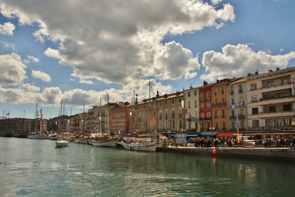 Foto: Canal de la ciudad - Sète (Languedoc-Roussillon), Francia