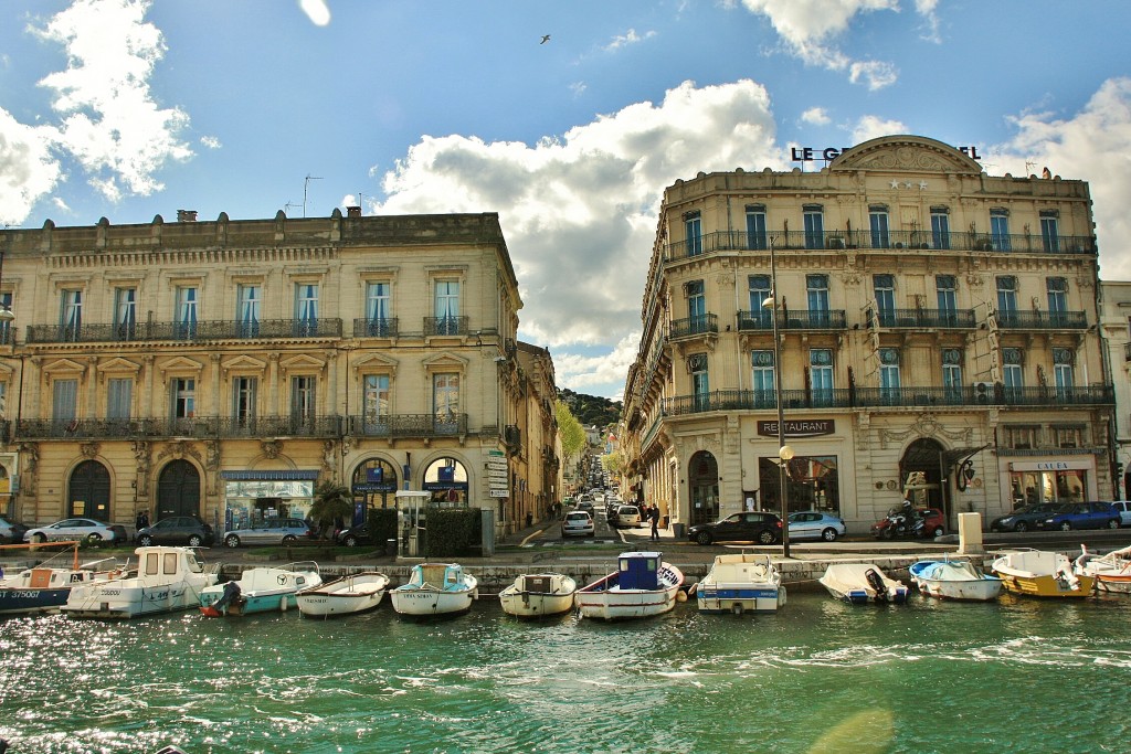 Foto: Canal de la ciudad - Sète (Languedoc-Roussillon), Francia