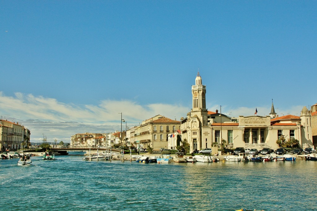 Foto: Canal de la ciudad - Sète (Languedoc-Roussillon), Francia