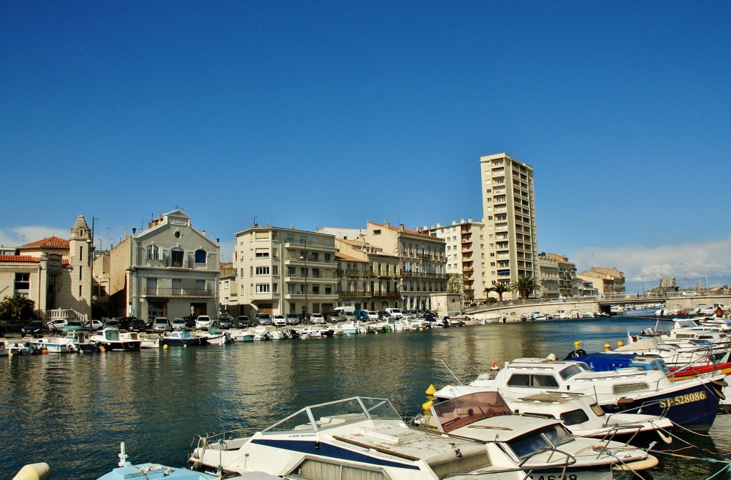 Foto: Canal de la ciudad - Sète (Languedoc-Roussillon), Francia