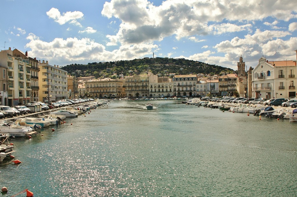Foto: Canal de la ciudad - Sète (Languedoc-Roussillon), Francia