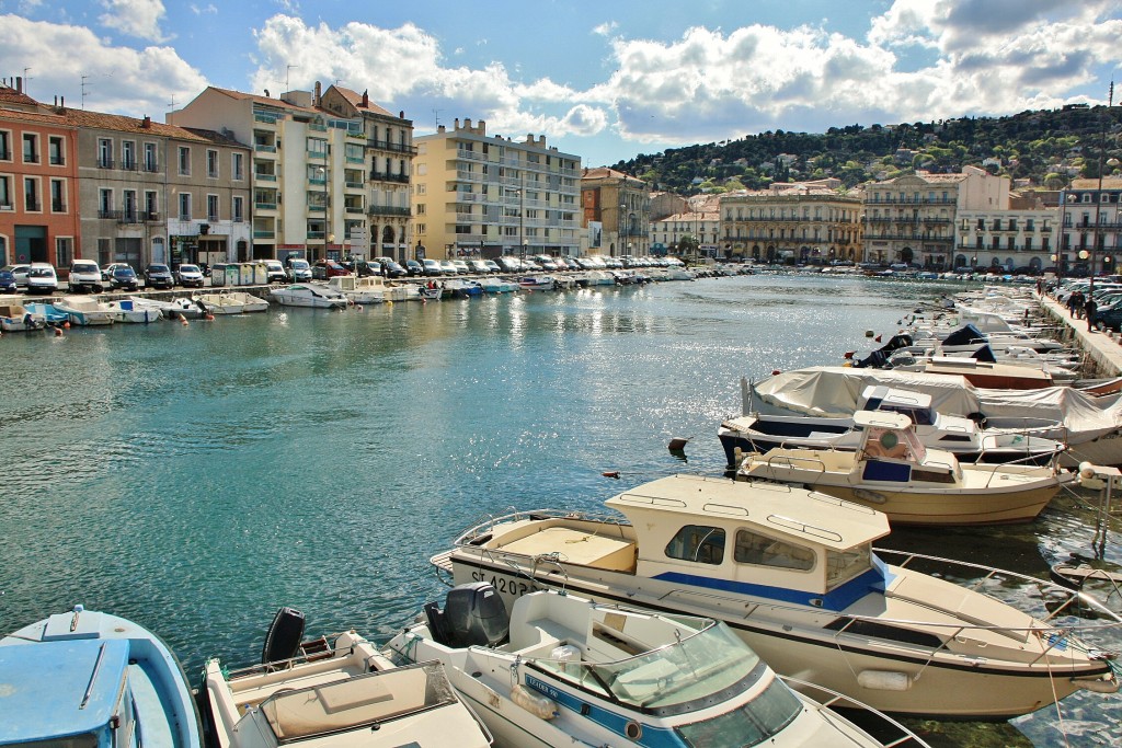 Foto: Canal de la ciudad - Sète (Languedoc-Roussillon), Francia