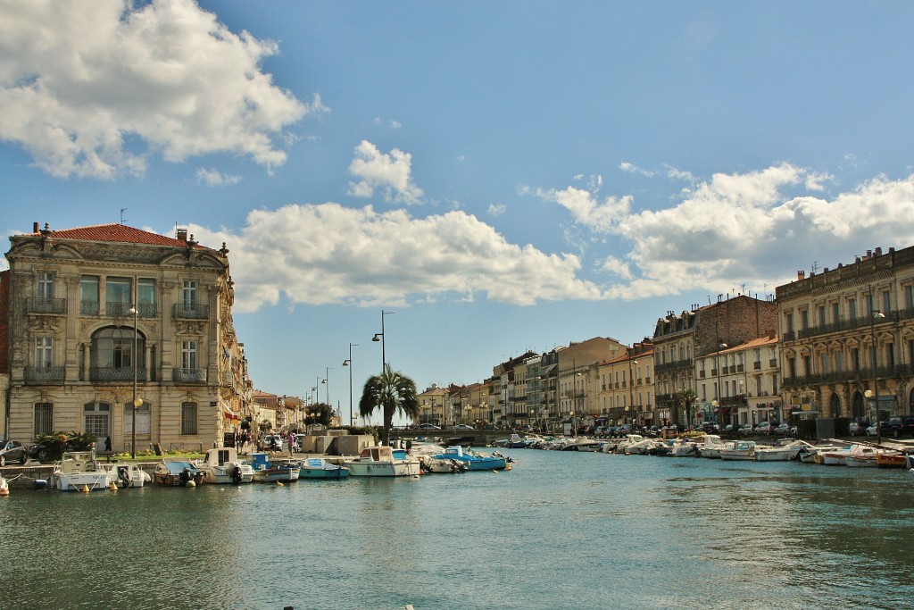 Foto: Canal de la ciudad - Sète (Languedoc-Roussillon), Francia