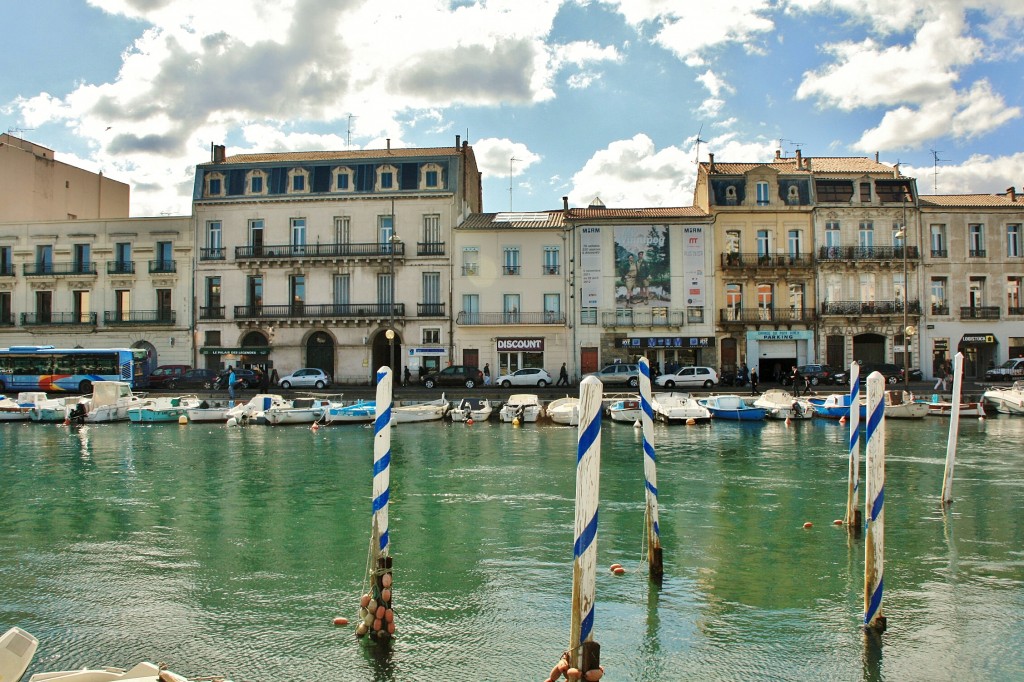 Foto: Canal de la ciudad - Sète (Languedoc-Roussillon), Francia