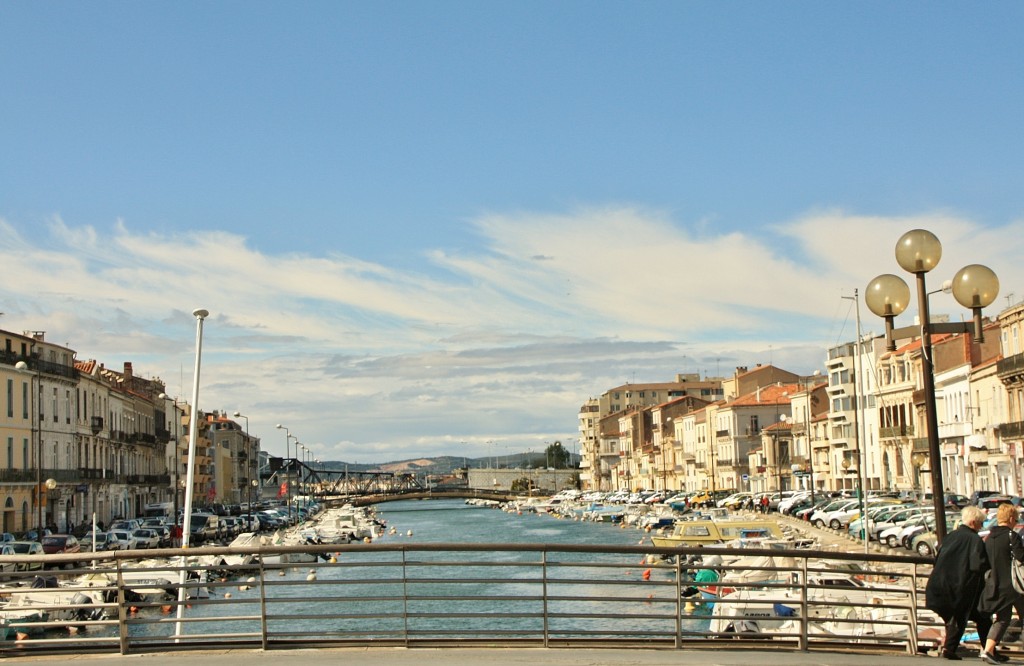 Foto: Canal de la ciudad - Sète (Languedoc-Roussillon), Francia