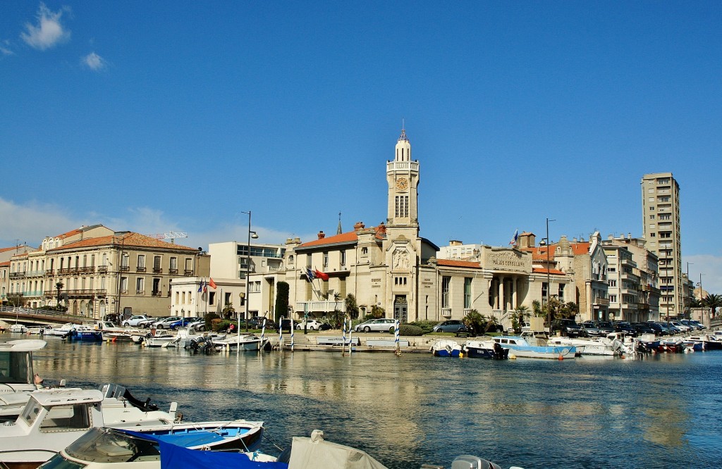 Foto: Canal de la ciudad - Sète (Languedoc-Roussillon), Francia