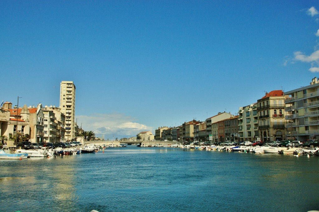 Foto: Canal de la ciudad - Sète (Languedoc-Roussillon), Francia