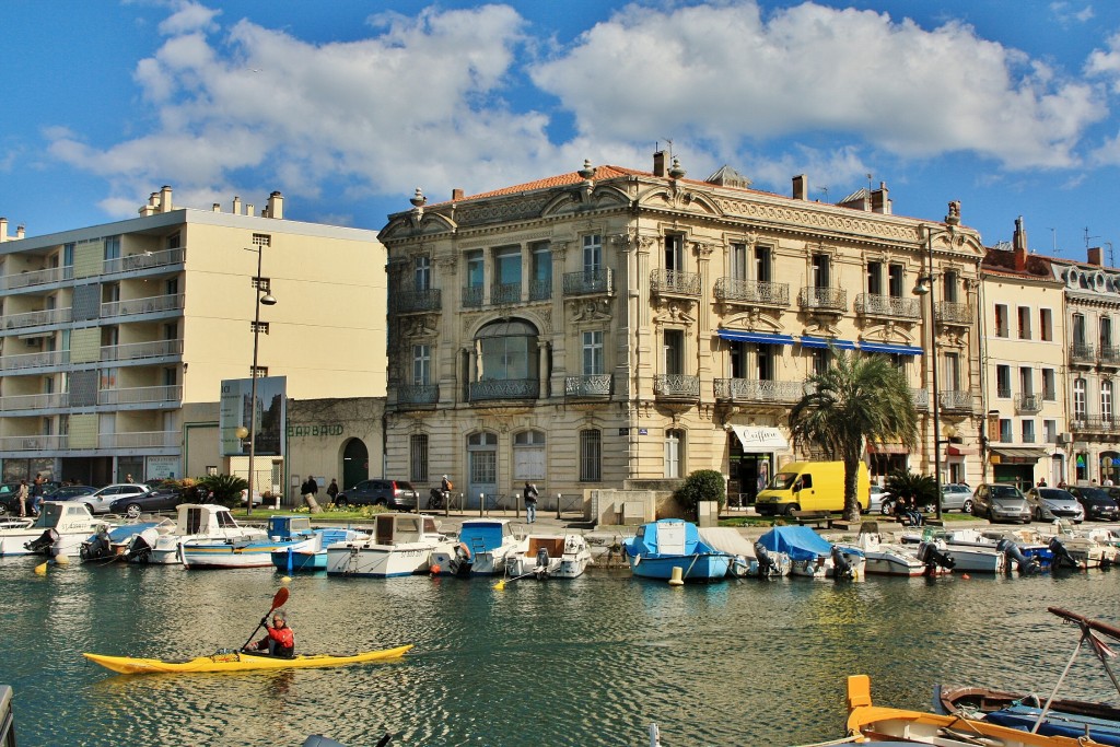 Foto: Canal de la ciudad - Sète (Languedoc-Roussillon), Francia