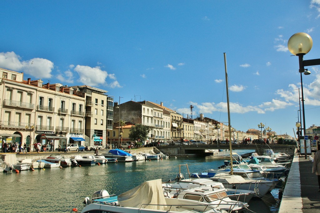 Foto: Canal de la ciudad - Sète (Languedoc-Roussillon), Francia