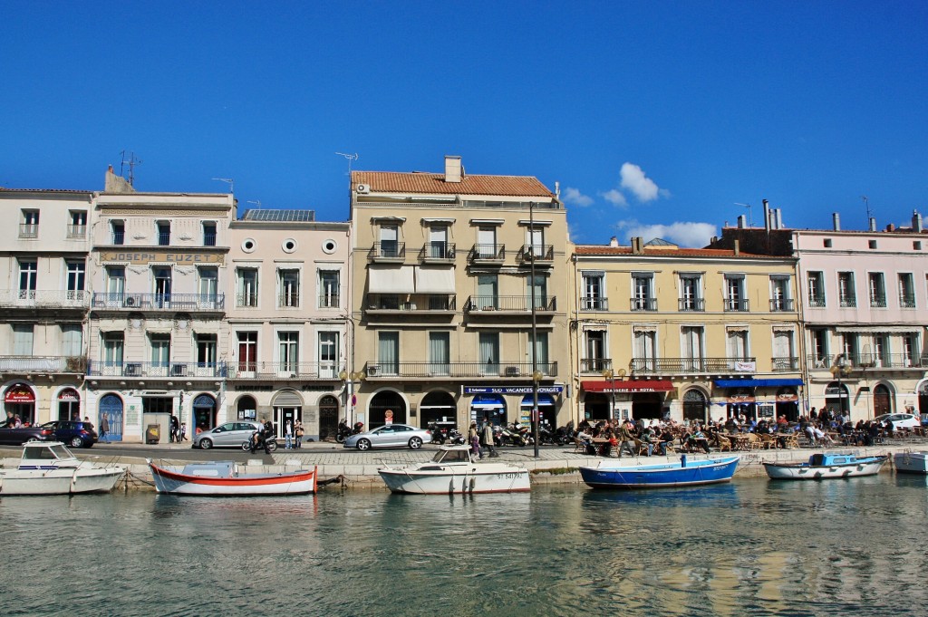 Foto: Canal de la ciudad - Sète (Languedoc-Roussillon), Francia