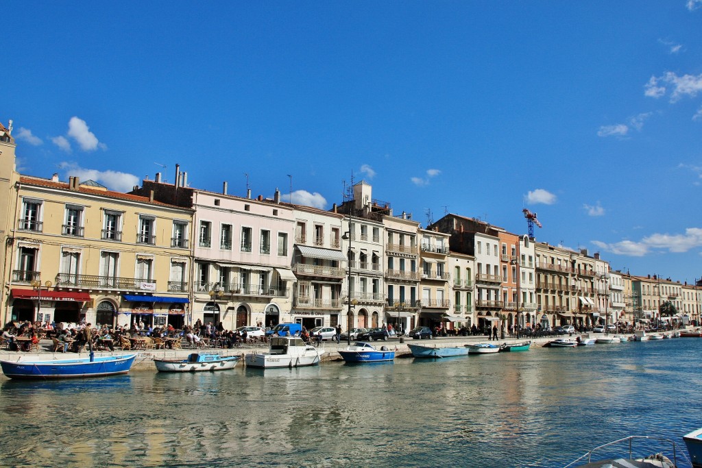 Foto: Canal de la ciudad - Sète (Languedoc-Roussillon), Francia