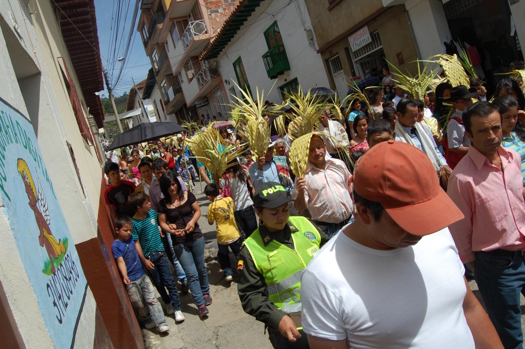 Foto: Domingo de Ramos - Vélez Santander (Santander), Colombia