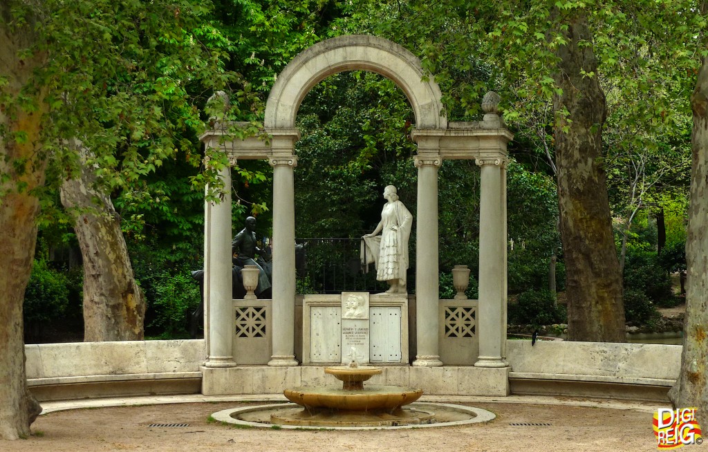 Foto: Monumento hermanos Álvarez Quintero - Madrid (Comunidad de Madrid), España