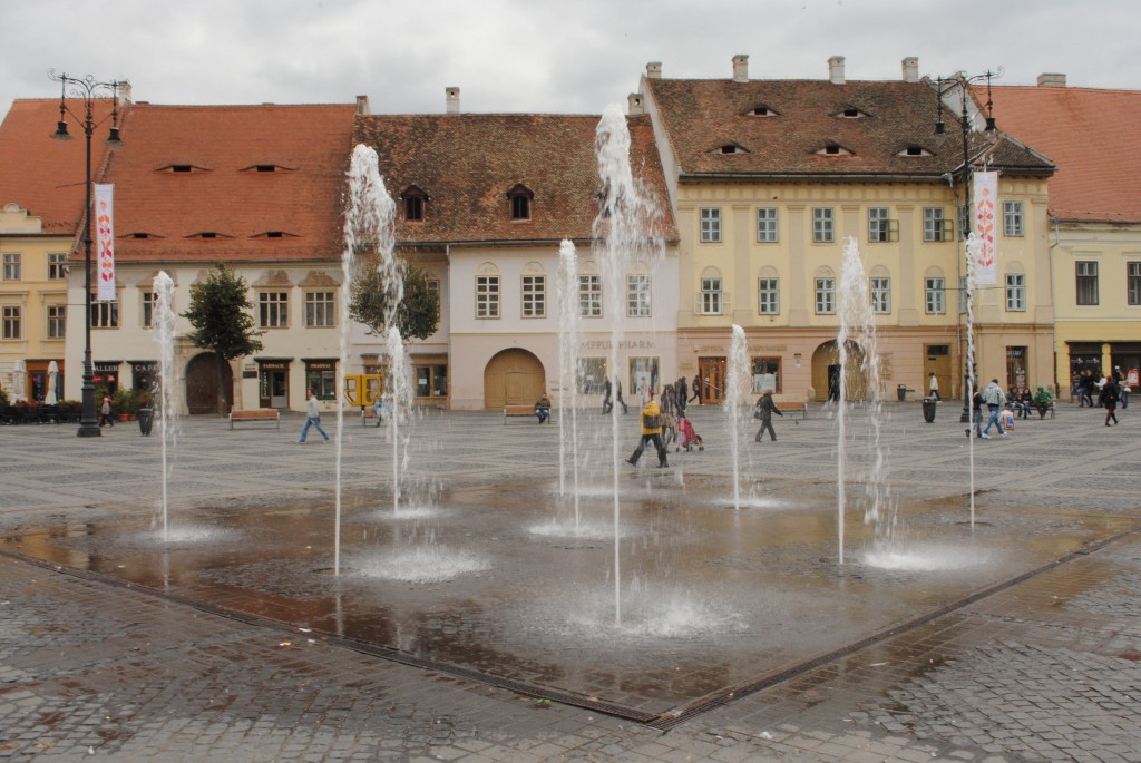 Foto: Plaza Grande - Sibui (Sibiu), Rumania