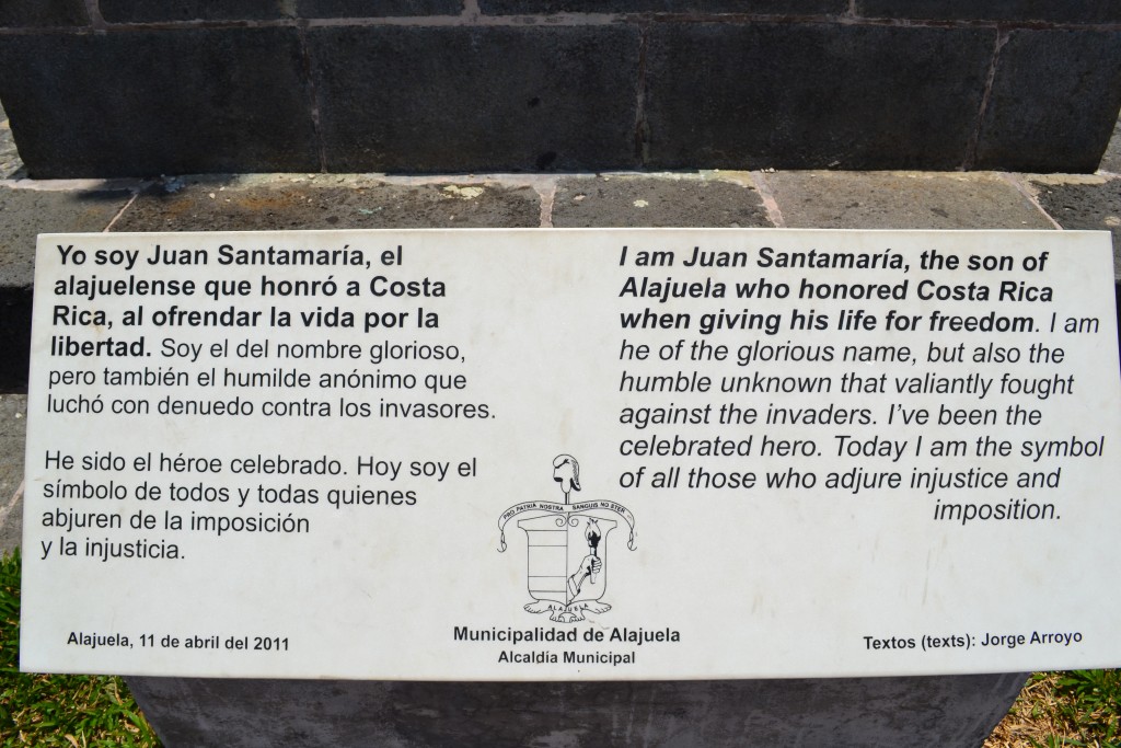 Foto: PARQUE JUAN SANTAMARIA - Alajuela, Costa Rica