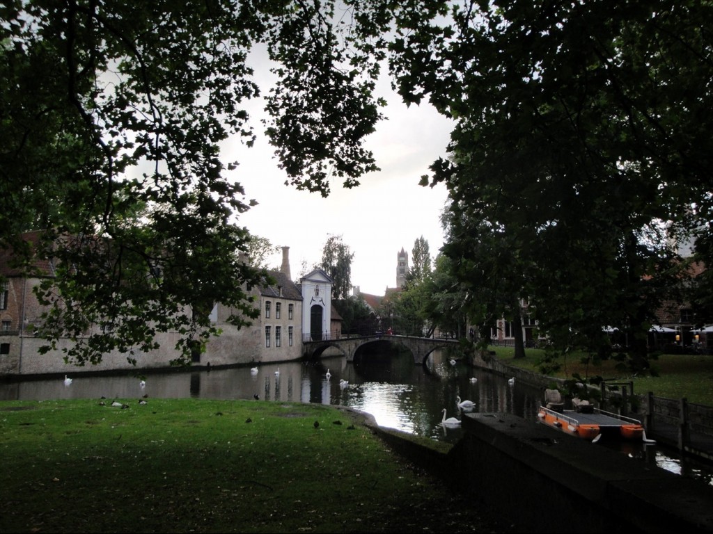 Foto: Minnewater - Brugge (Flanders), Bélgica