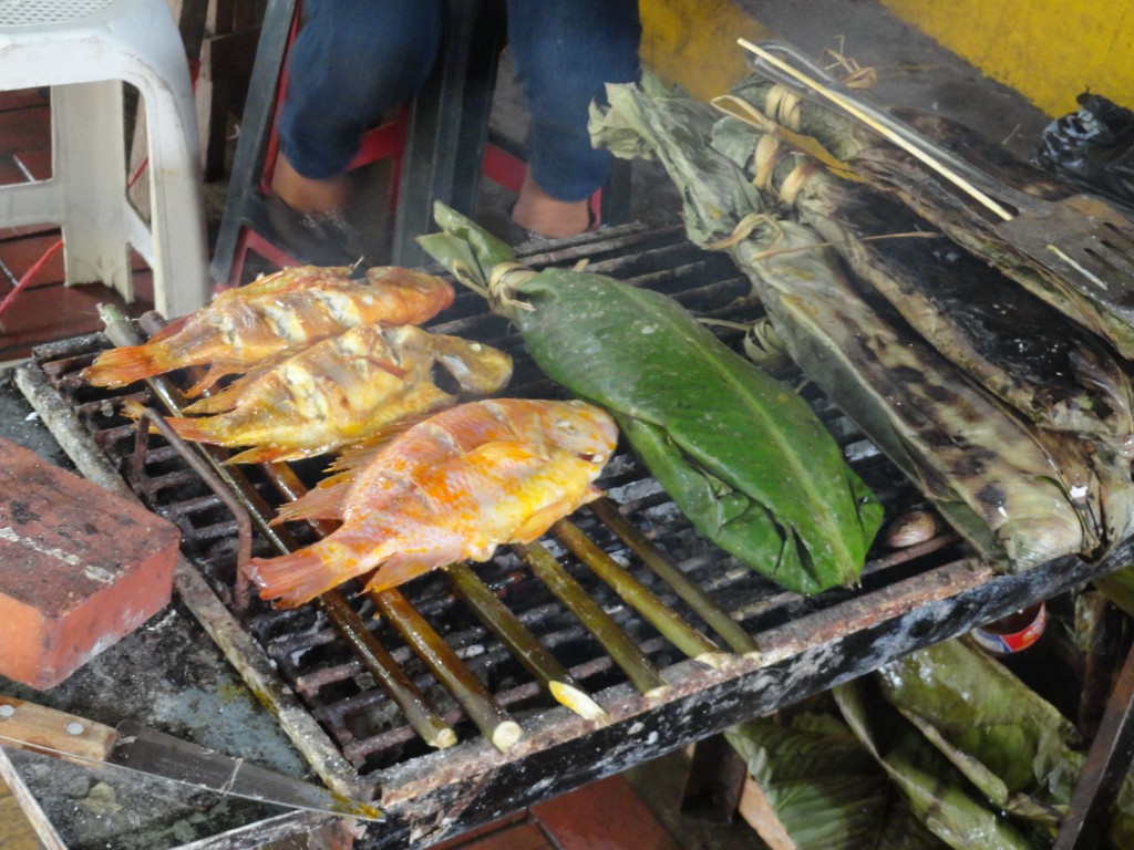Foto: Tilapia asada - El Coca (Orellana), Ecuador