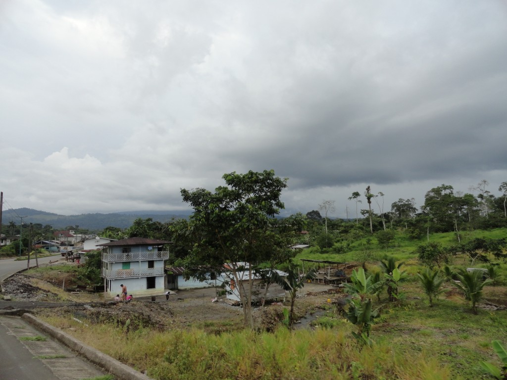 Foto: Polación en medio de la selva - Loreto (Orellana), Ecuador