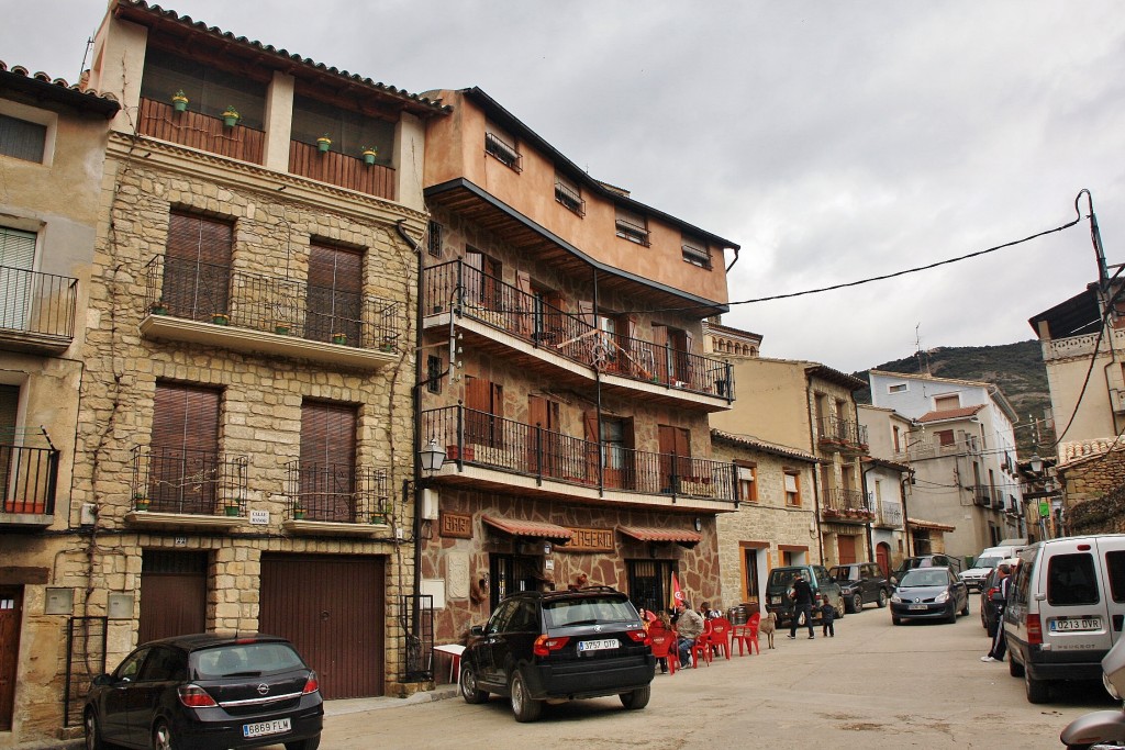 Foto: Vista del pueblo - Biel (Zaragoza), España