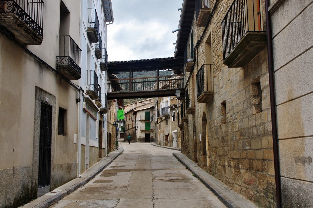 Foto: Vista del pueblo - Biel (Zaragoza), España