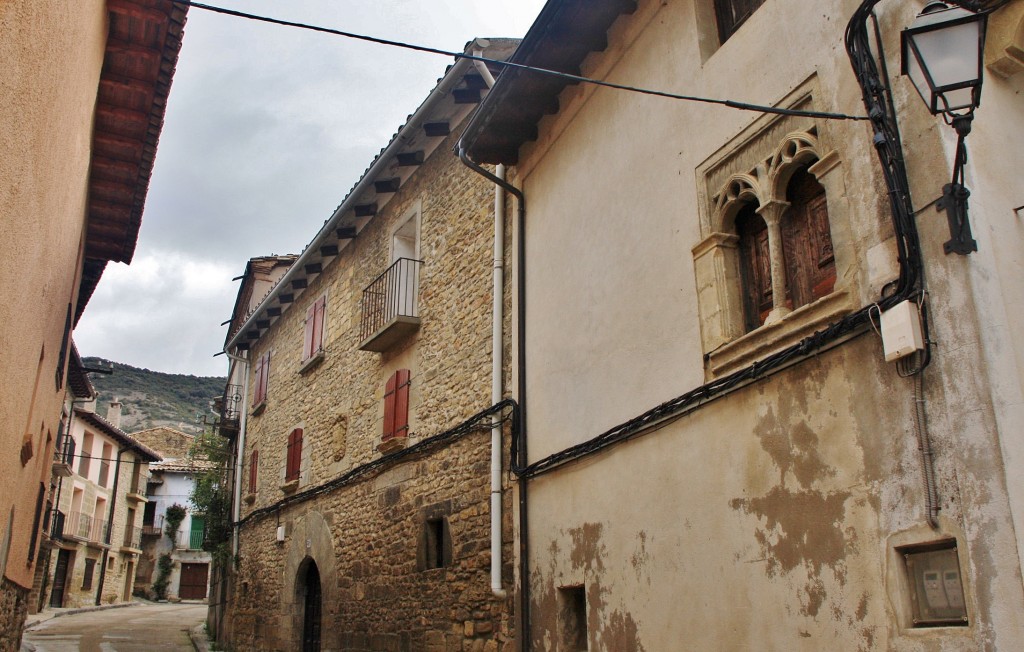 Foto: Vista del pueblo - Biel (Zaragoza), España