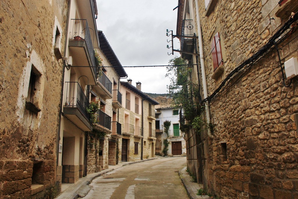Foto: Vista del pueblo - Biel (Zaragoza), España