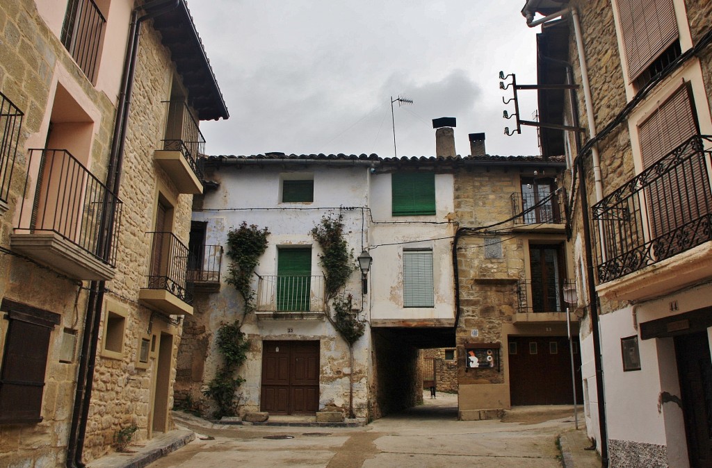 Foto: Vista del pueblo - Biel (Zaragoza), España