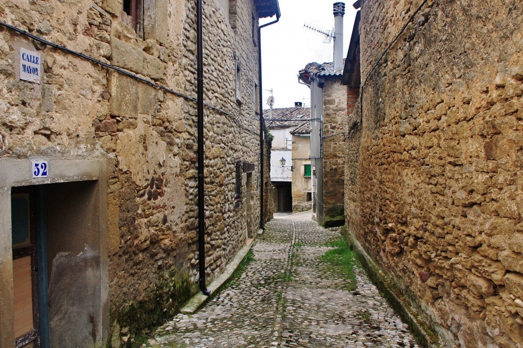 Foto: Vista del pueblo - Biel (Zaragoza), España