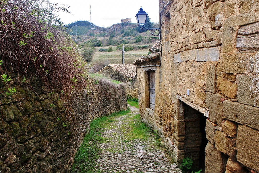 Foto: Vista del pueblo - Biel (Zaragoza), España