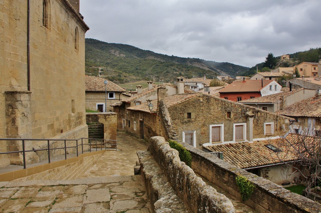 Foto: Vista del pueblo - Biel (Zaragoza), España