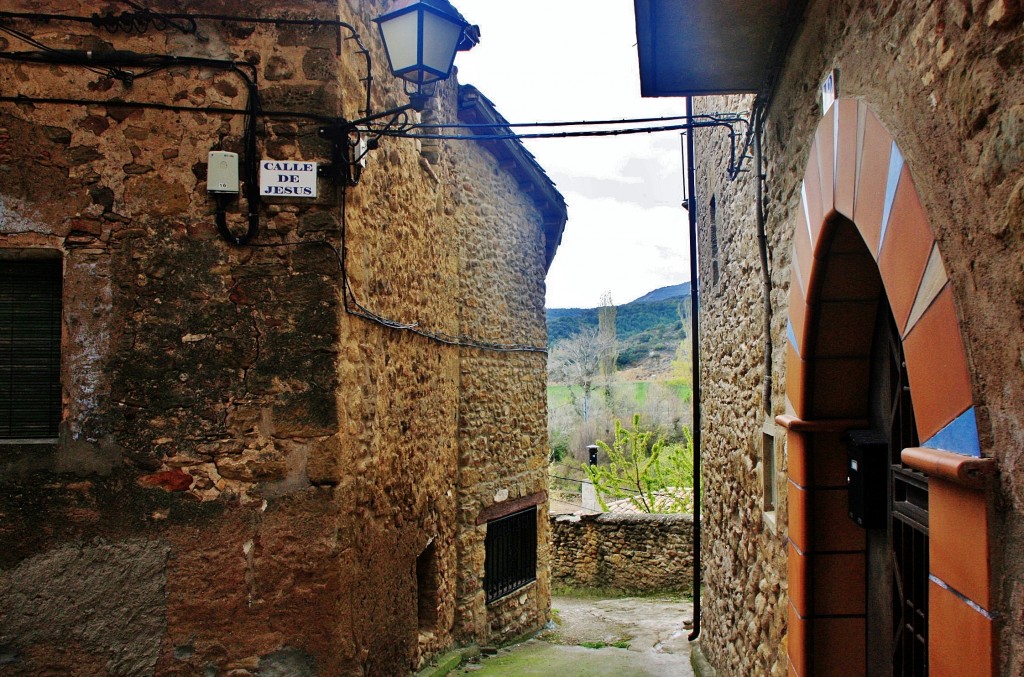 Foto: Vista del pueblo - Biel (Zaragoza), España