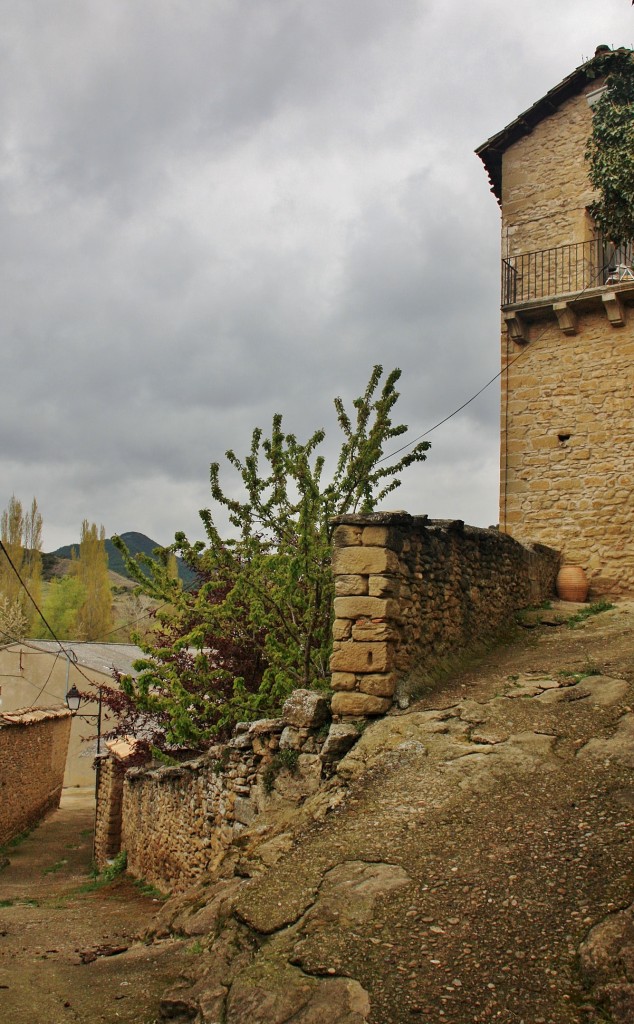Foto: Vista del pueblo - Biel (Zaragoza), España