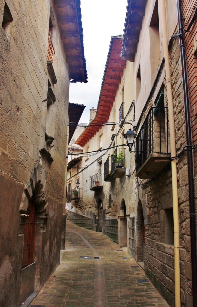 Foto: Vista del pueblo - Luesia (Zaragoza), España