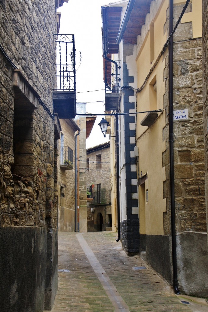 Foto: Vista del pueblo - Luesia (Zaragoza), España