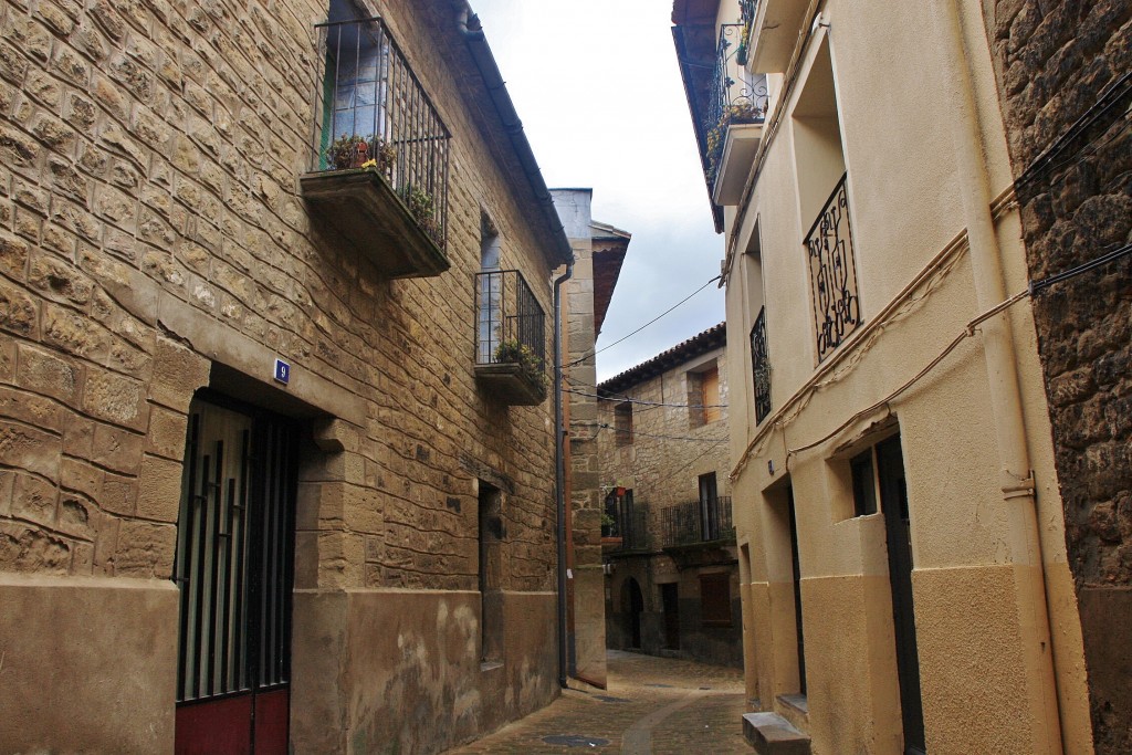 Foto: Vista del pueblo - Luesia (Zaragoza), España