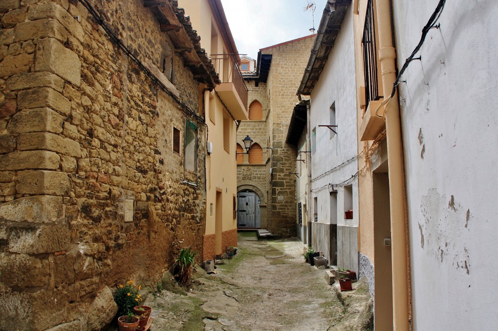 Foto: Vista del pueblo - Luesia (Zaragoza), España