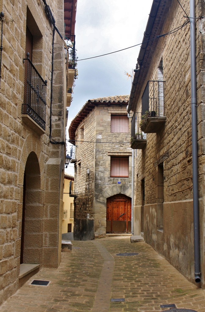 Foto: Vista del pueblo - Luesia (Zaragoza), España