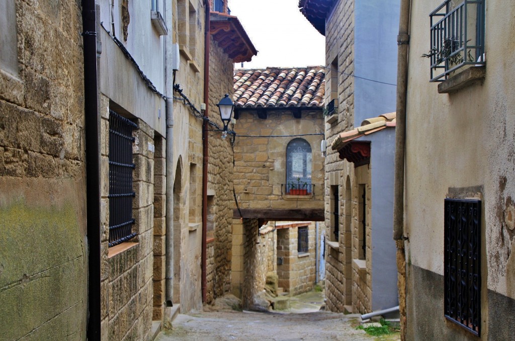 Foto: Vista del pueblo - Luesia (Zaragoza), España