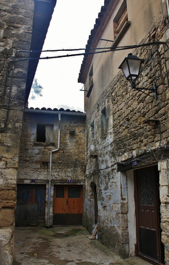 Foto: Vista del pueblo - Luesia (Zaragoza), España